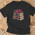 Book Roses SMUT Romance Book T-Shirt Gifts for Old Men