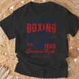 Boxing 伝説のボクサー 最大の戦い チャンピオンシップ ボクシング Tシャツ 高齢者への贈り物