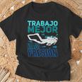 Buceo Trabajo Mejor Bajo Presión Camiseta unisex Regalos para ancianos
