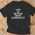 Cassoulet Apparel Joli Drôle Amoureux De Cassoulet T-Shirt Cadeaux pour les vieillards