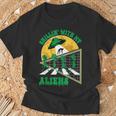 Chillin With My Aliens ハロウィン 宇宙船 エイリアン Ufo 面白い Tシャツ 高齢者への贈り物