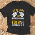Coach Divertidooy Entrenador De Fútbol Hablamos Alto Camiseta unisex Regalos para ancianos