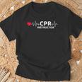 Cprインストラクター 応急処置 Emt Ems 救急救命士 Cprインストラクター Tシャツ 高齢者への贈り物