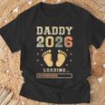 Daddy 2026 Loading Paternità Futuro Papà Maglietta Regalos para ancianos