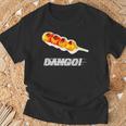 Dango！- おだんご『スイーツ ポップ』団子 和菓子 面白 イラスト Tシャツ 高齢者への贈り物