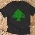 De La Bandera Del Líbano Orgullo Libanés Beirut Líbano Camiseta unisex Regalos para ancianos