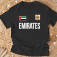 De Los Emiratos Árabes Unidos Regalo De La Bandera De Los Emiratos Camiseta unisex Regalos para ancianos