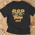 intage 1964 Avec Cinq Beaux Tournesols T-Shirt Cadeaux pour les vieillards