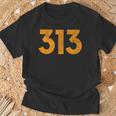Detroit 313 Tシャツ 高齢者への贈り物