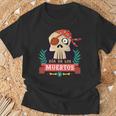 Dia De Los Muertos Piratekull Day Of Dead ギフト 長袖tシャツ Tシャツ 高齢者への贈り物