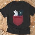 Dreamworks Dragons Light Fury & Night Fury Faux Pocket Tシャツ 高齢者への贈り物