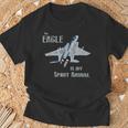The Eagle Is Mypirit Animal F-15 戦闘機 飛行機 Tシャツ 高齢者への贈り物