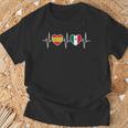 España Y México Banderas Banderas De México Camiseta unisex Regalos para ancianos