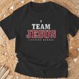 Faith- Für Christinnen Und Christenon Team Jesus Life Time T-Shirt Geschenke für alte Männer