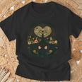 Faith Grows Where Love Is Planted キリスト教の言葉 Tシャツ 高齢者への贈り物
