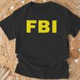 Fbi ハロウィン おもしろコスチューム Tシャツ 高齢者への贈り物