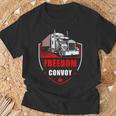 Freedom Convoy United Canada Truckers Tシャツ 高齢者への贈り物