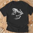 Frogman Bonefrog アンティーク調ホワイトプリント Tシャツ 高齢者への贈り物
