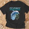 Frutiger Aeroplashy Dolphin Y2k 美的グラフィックデザイン Tシャツ 高齢者への贈り物