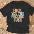 Fuck You Fucking Fuck Tシャツ 高齢者への贈り物