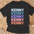 Modern Repeated Text Kenny Tシャツ 高齢者への贈り物