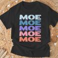 Modern Repeated Text Moe Tシャツ 高齢者への贈り物