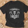 Motorcycle Behind Handlebarsentenced To Life Tシャツ 高齢者への贈り物