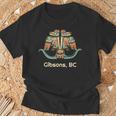 Gibsons ブリティッシュコロンビア サンダーバード バードウォッチング Tシャツ 高齢者への贈り物