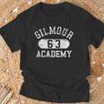 Gilmour Academy 63、ヴィンテージグラフィックが着用するクラシックロック Tシャツ 高齢者への贈り物