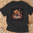 Goldfish Reading A Book T-Shirt Gifts for Old Men Goldfish Reading A Book T-Shirt Gifts for Old Men