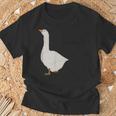Goose ガチョウ メンズ レディース キッズ ボーイズ ガールズ 池 Tシャツ 高齢者への贈り物