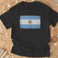 Gráfico De Bandera De Argentina Para Hombres Es Y Niños In Mangas Camiseta unisex Regalos para ancianos