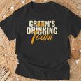 Groom's Drinking Team Junggesellenabschied Hochzeit Trauzeugen T-Shirt Geschenke für alte Männer