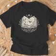 Haunted Library – Glowing Book T-Shirt Gifts for Old Men