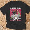 Home Run King Marcell Ozuna Atlanta Mlbpa Tシャツ 高齢者への贈り物