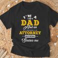 I'm Dad And Attorney Fun Happy 父の日 Tシャツ 高齢者への贈り物