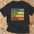 I'm Yale Doing Yale Things 面白い名言 Tシャツ 高齢者への贈り物