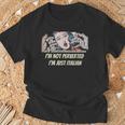 I’m Not Perverted I’m Just Italian In Comic Books T-Shirt Gifts for Old Men