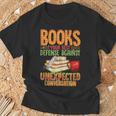 Introverts Book Club Members Readers Books Bibliophiles T-Shirt Gifts for Old Men Introverts Book Club Members Readers Books Bibliophiles T-Shirt Gifts for Old Men