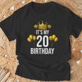 It's My 20Th Birthday Party 20歳 誕生日 メンズ レディース Tシャツ 高齢者への贈り物