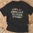 It's A Good Day To Read A Book Reading Librarian Teacher Kid T-Shirt Gifts for Old Men