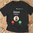 Jesus Is Calling I Jessus Calls An & Tシャツ 高齢者への贈り物