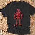 Jolly Roger 海賊旗 レッドスケルトン エドワードロー Tシャツ 高齢者への贈り物