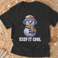 Keep It Cool Disconowman Retro Funky Holidayibes Tシャツ 高齢者への贈り物