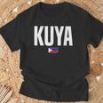Kuya お兄さん フィリピン Pinoy Filipino Tシャツ 高齢者への贈り物