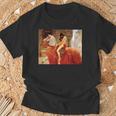 Lady Godiva ヌード ペインティング Tシャツ 高齢者への贈り物