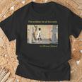 Le Problème Avec Lequel Nousivons Tous Ruby Bridges Par Norman Rockwell T-Shirt Cadeaux pour les vieillards