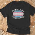 Lgbt お父さん 母 誇り Of My Transgender Daughter Transpride Tシャツ 高齢者への贈り物