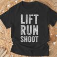 Lift Runhoot Fitness ファニー Tシャツ 高齢者への贈り物