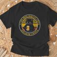 I Like Beer My Cat And Maybe 3人用 デイキャット Tシャツ 高齢者への贈り物